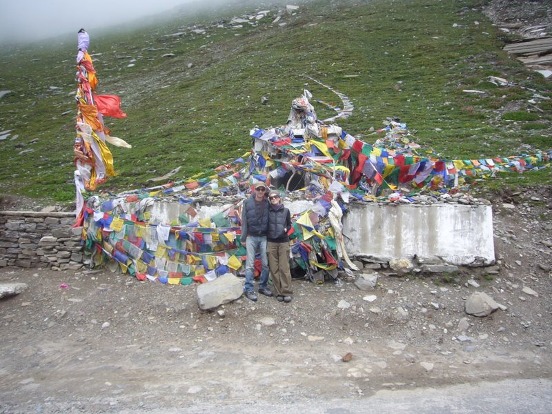 The usual prayer flags